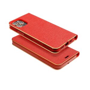 LUNA Book Gold skirtas Xiaomi Redmi Note 13 4G red - Image 3