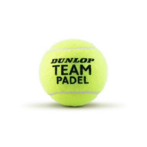 Padelio kamuoliukų rinkinys Dunlop TEAM, žalias, 3 vnt. - Image 3