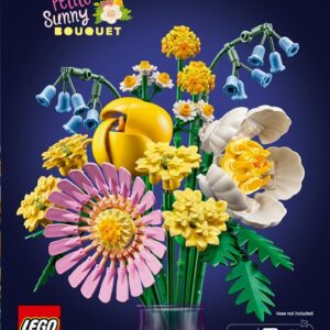 Konstruktorius LEGO® Botanicals Petite Sunny Bouquet 10347