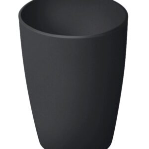 Puodelis 1705108046RK, 250 ml, 7.8 cm, plastikas, juoda