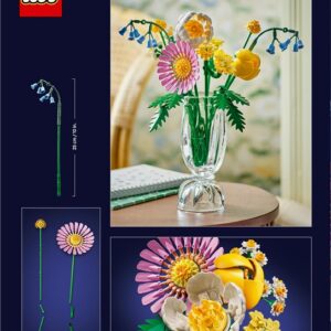 Konstruktorius LEGO® Botanicals Petite Sunny Bouquet 10347 - Image 2