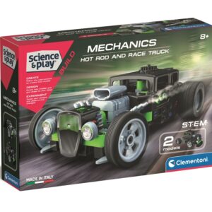 Konstruktorius Clementoni HOT ROD AND RACE TRUCK - Image 2