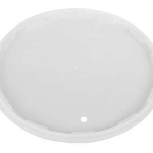Fermentacijos indas su dangčiu, 30 L, balta - Image 3