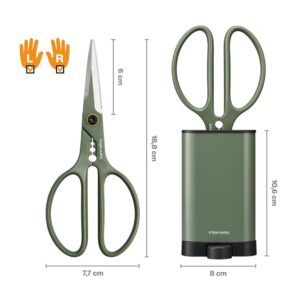 Sodo žirklės Fiskars, 170 mm - Image 3