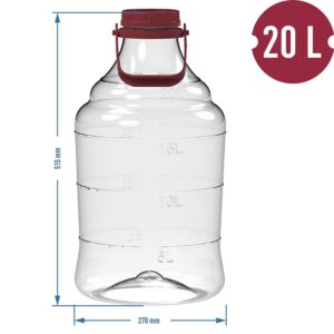 TALPA FERMENTACIJAI PLASTIKINĖ 20L - Image 3
