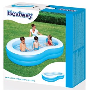Baseinas pripučiamas Bestway  54117, mėlynas/baltas, 544 l - Image 3