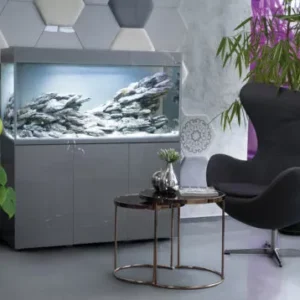 Aquael Glossy 125L LED D&N pilkas (Pagal užsakymą) - Image 4