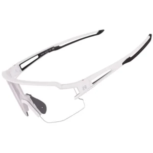 Rockbros 10172 photochromic UV400 dviratininko akiniai - baltos spalvos - Image 2