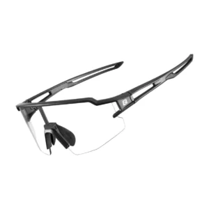 Rockbros 10175 photochromic UV400 dviratininko akiniai - juodos spalvos