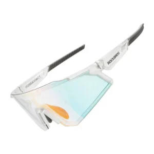 Rockbros SP291 photochromic UV400 dviratininko akiniai - baltos spalvos