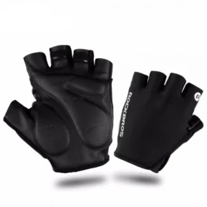 Rockbros S106BK dviratininko pirštinės, dydis S - juodos spalvos - Image 4