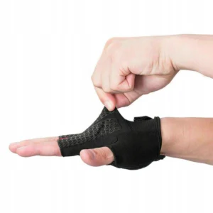 Rockbros S169BGR XXL dviratininko pirštinės su geliu - pilkos spalvos - Image 4