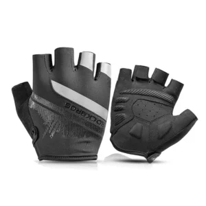Rockbros S247 XXL dviratininko pirštinės - juodos spalvos