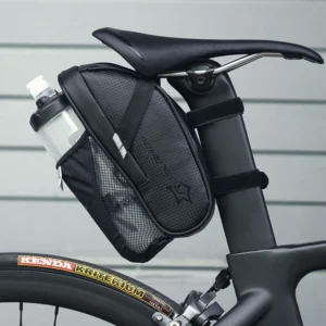 Rockbros C7-1 waterproof dviračio krepšys with saddle mounting 1.5l - juodos spalvos - Image 6