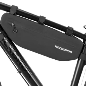 Rockbros AS-043 dviračio krepšys with Velcro 3l - juodos spalvos