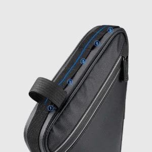 Rockbros B39-2 waterproof dviračio krepšys for frame - juodos spalvos - Image 9