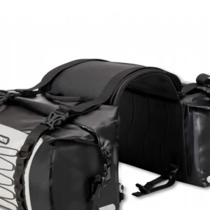 Rockbros AS-010BGR motorcycle bag, waterproof - pilkos spalvos - Image 4