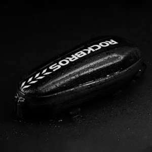 Rockbros B60 waterproof dviračio krepšys for frame - juodos spalvos - Image 4