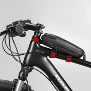 Rockbros B60 waterproof dviračio krepšys for frame - juodos spalvos - Image 7