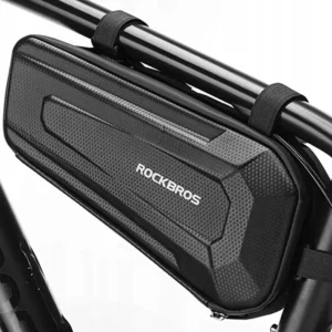 Rockbros B67 waterproof frame bike bag - juodos spalvos