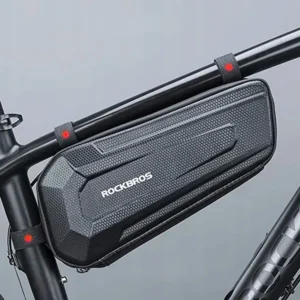 Rockbros B67 waterproof frame bike bag - juodos spalvos - Image 6