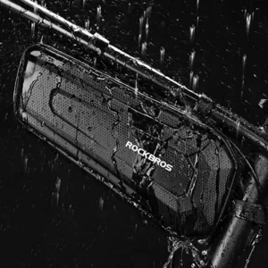 Rockbros B67 waterproof frame bike bag - juodos spalvos - Image 7