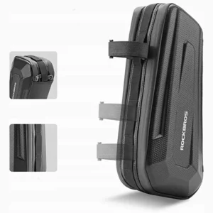 Rockbros B67 waterproof frame bike bag - juodos spalvos - Image 3