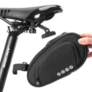 Rockbros C40 dviračio krepšys under the saddle - juodos spalvos - Image 2