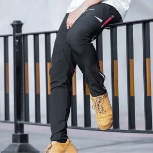 Rockbros RKCK0001 cycling pants, size M - juodos spalvos - Image 6