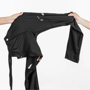 Rockbros RKCK0001 cycling pants, size S - juodos spalvos - Image 8