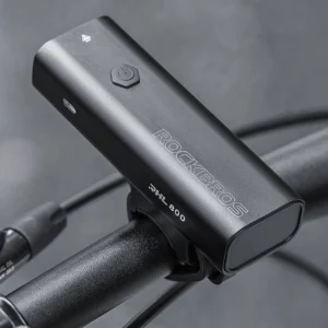 Rockbros 24710012001 front dviračio žibintas 800 lm + USB-C - USB-A cable - juodos spalvos - Image 8
