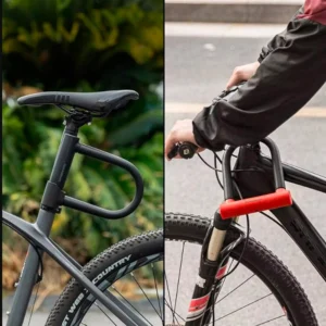 Rockbros RKS610-BK U-lock bicycle lock - juodos spalvos - Image 3