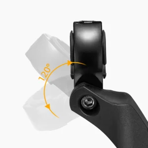 Rockbros 26210001004 bicycle mirror, right, rear - juodos spalvos - Image 6