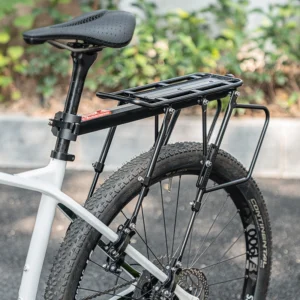 Rockbros 33210004001 bicycle rack with shelf - juodos spalvos - Image 3
