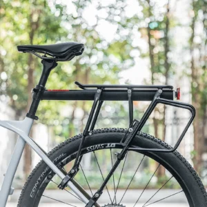 Rockbros 33210004001 bicycle rack with shelf - juodos spalvos - Image 7
