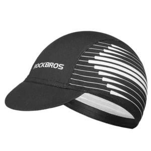 Rockbros MZ10023 cycling cap with peak - juodos spalvos