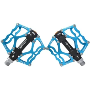 Rockbros JT201012LBL bicycle pedal set - blue - Image 3