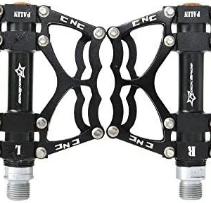 Rockbros JT201012LBK bicycle pedal set - juodos spalvos - Image 5