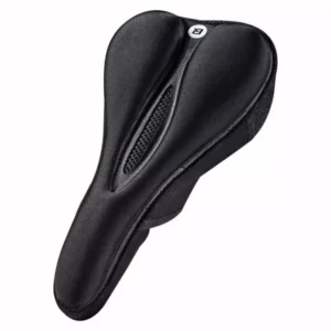 Rockbros LF047-B silicone gel bicycle seat cover size L - juodos spalvos