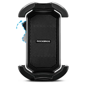 Rockbros 25210032001 Bike Phone Holder for Handlebars - juodos spalvos - Image 4
