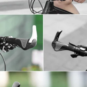 Rockbros BT1007B Bicycle Holder Set with Horns - juodos spalvos - Image 3