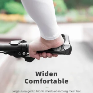Rockbros BT1007B Bicycle Holder Set with Horns - juodos spalvos - Image 6