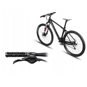 Rockbros 2017-14ABK bicycle grips - juodos spalvos - Image 7