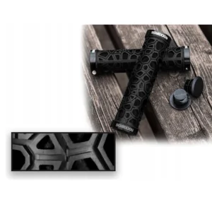 Rockbros 2017-14ABK bicycle grips - juodos spalvos - Image 8