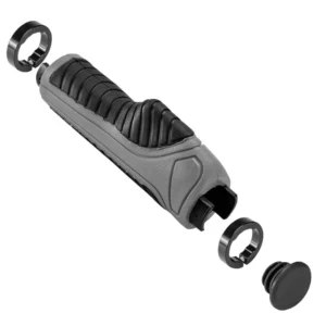 Rockbros BT1802GR bicycle grips - pilkos spalvos - Image 2