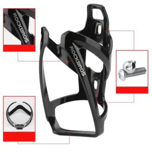 Rockbros FK338 bicycle gertuvės laikiklis - juodos spalvos - Image 3