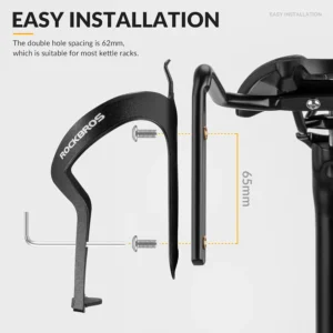 Rockbros Multifunctional Bracket 31210013001 Saddle Bag Stabilizer - juodos spalvos - Image 4