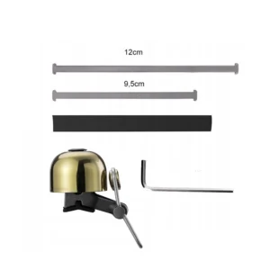 Rockbros 15-1BG retro bicycle bell - gold - Image 3