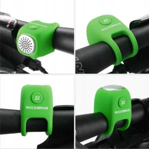 Rockbros CB1709GN electronic bicycle bell - green - Image 7