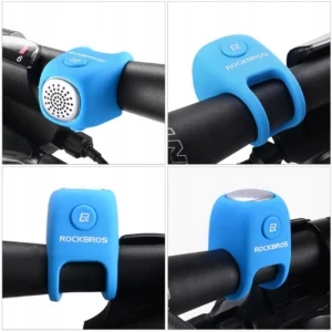 Rockbros CB1709BU electronic bicycle bell - blue - Image 7